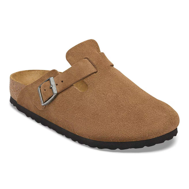 Birkenstock - Boston - Dark Tea Suede