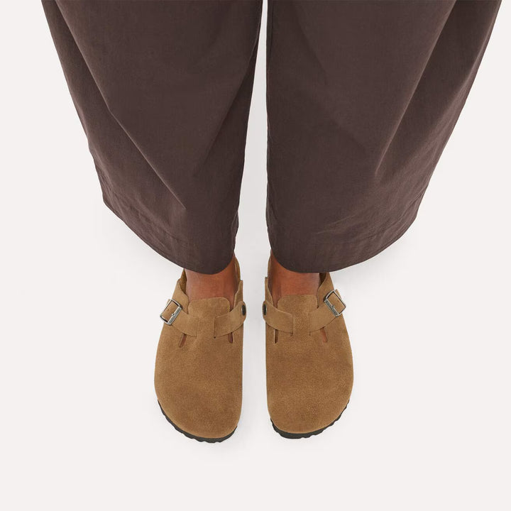 Birkenstock - Boston - Dark Tea Suede