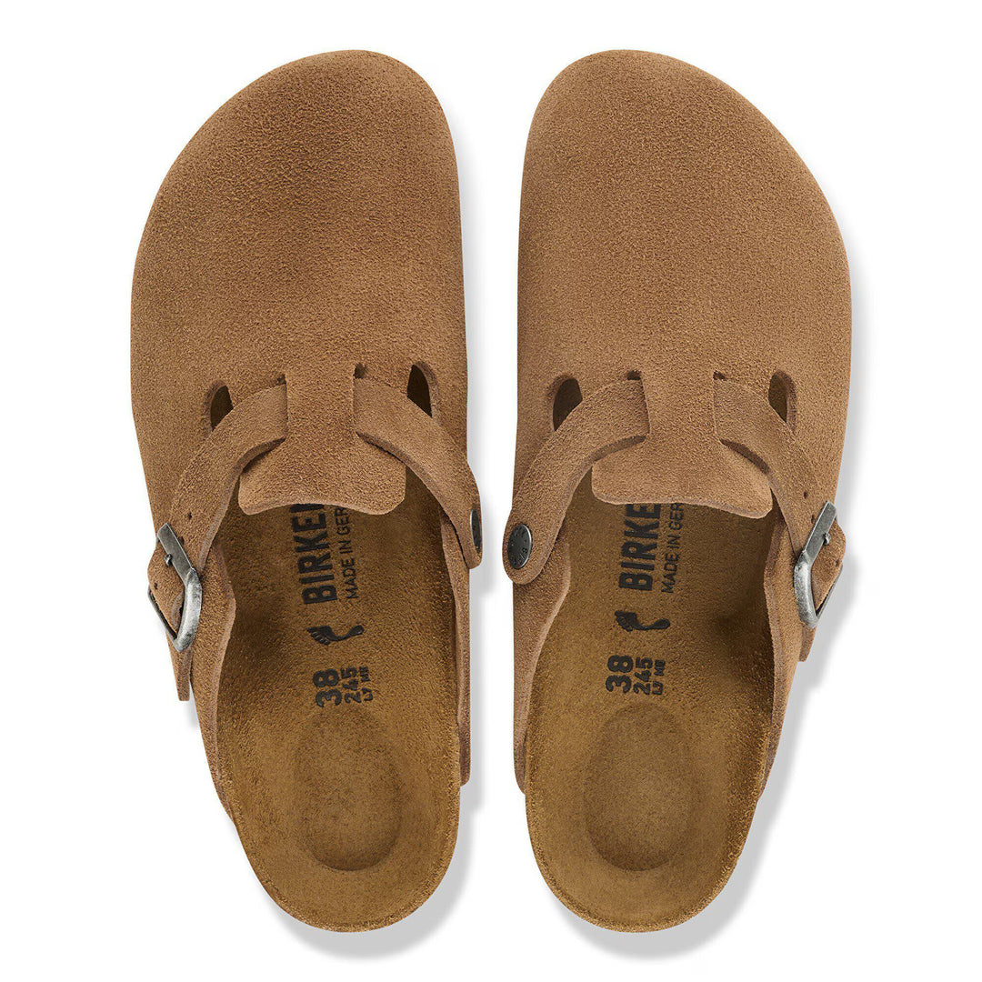 Birkenstock - Boston - Dark Tea Suede