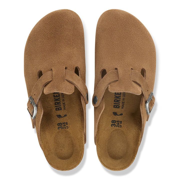 Birkenstock - Boston - Dark Tea Suede