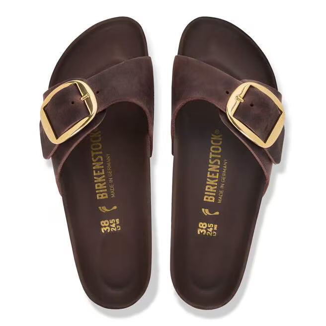 Birkenstock - Madrid Big Buckle - Habana Leather