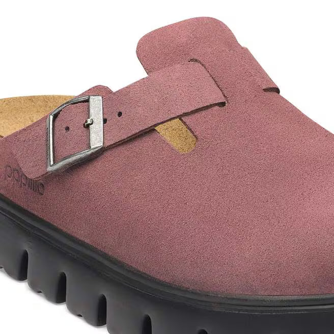 Birkenstock - Boston Chunky - Pepper Suede