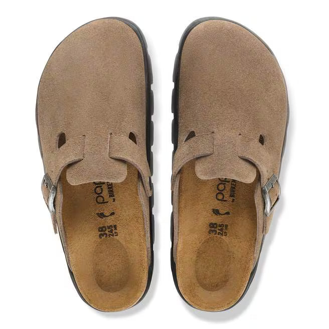 Birkenstock - Boston Chunky - Gray Taupe