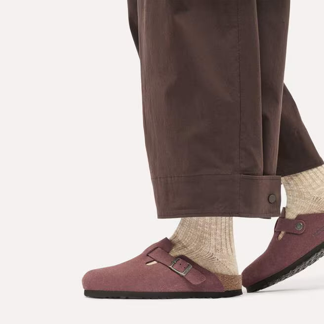 Birkenstock - Boston Soft - Pepper Suede