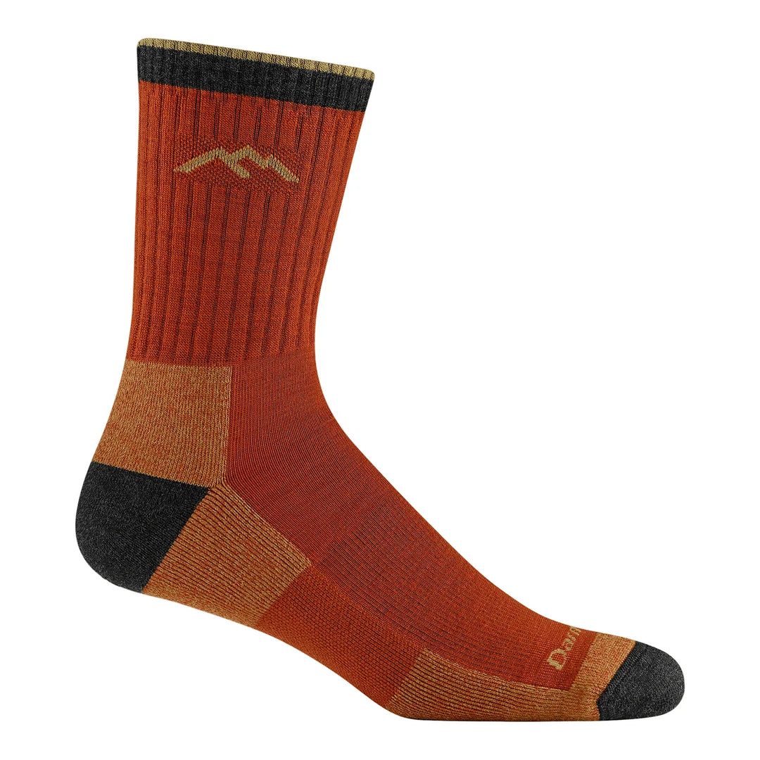 Darn Tough - 1466 Men's Micro Crew Midweight with Cushion - Amber