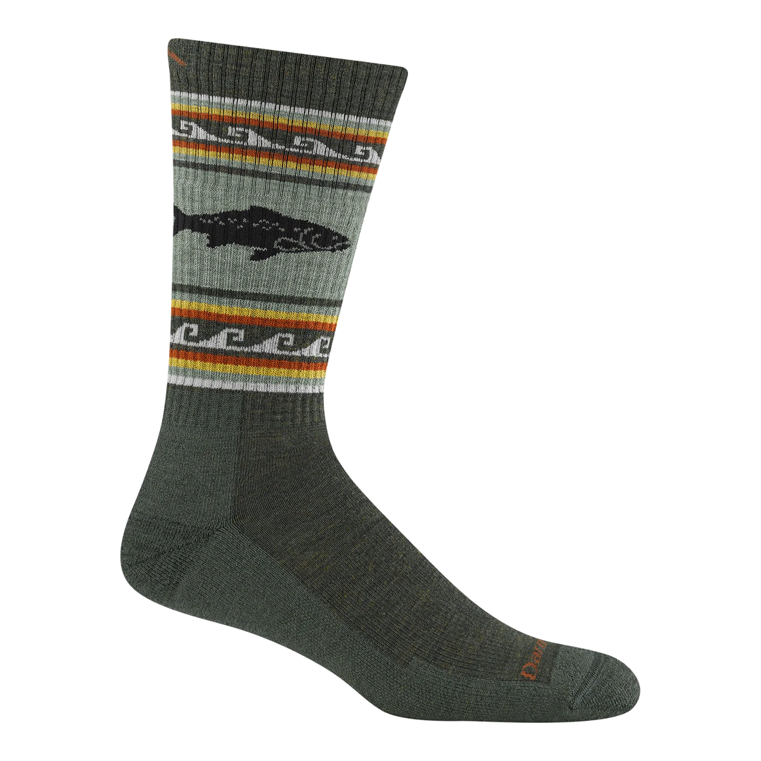Darn Tough - 1980 Men's Vangrizzle Boot Midweight Hiking Sock - Trout River