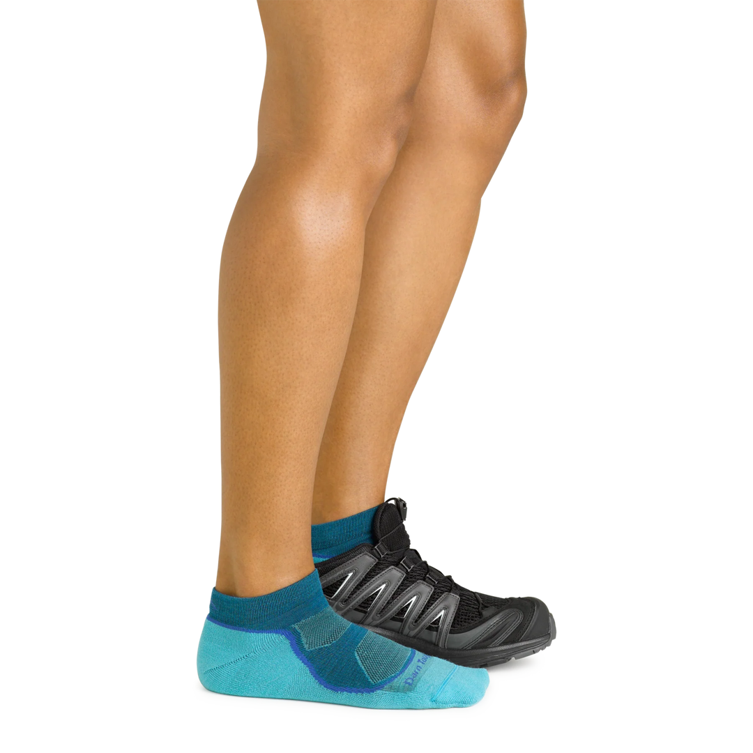 Darn Tough - 1986 Women's No-Show Lightweight Hiking Socks - Slate