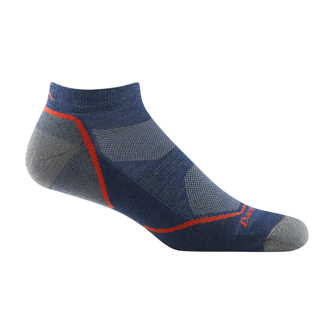 Darn Tough - 1990 Men's No-Show Lightweight Hiking Socks - Denim