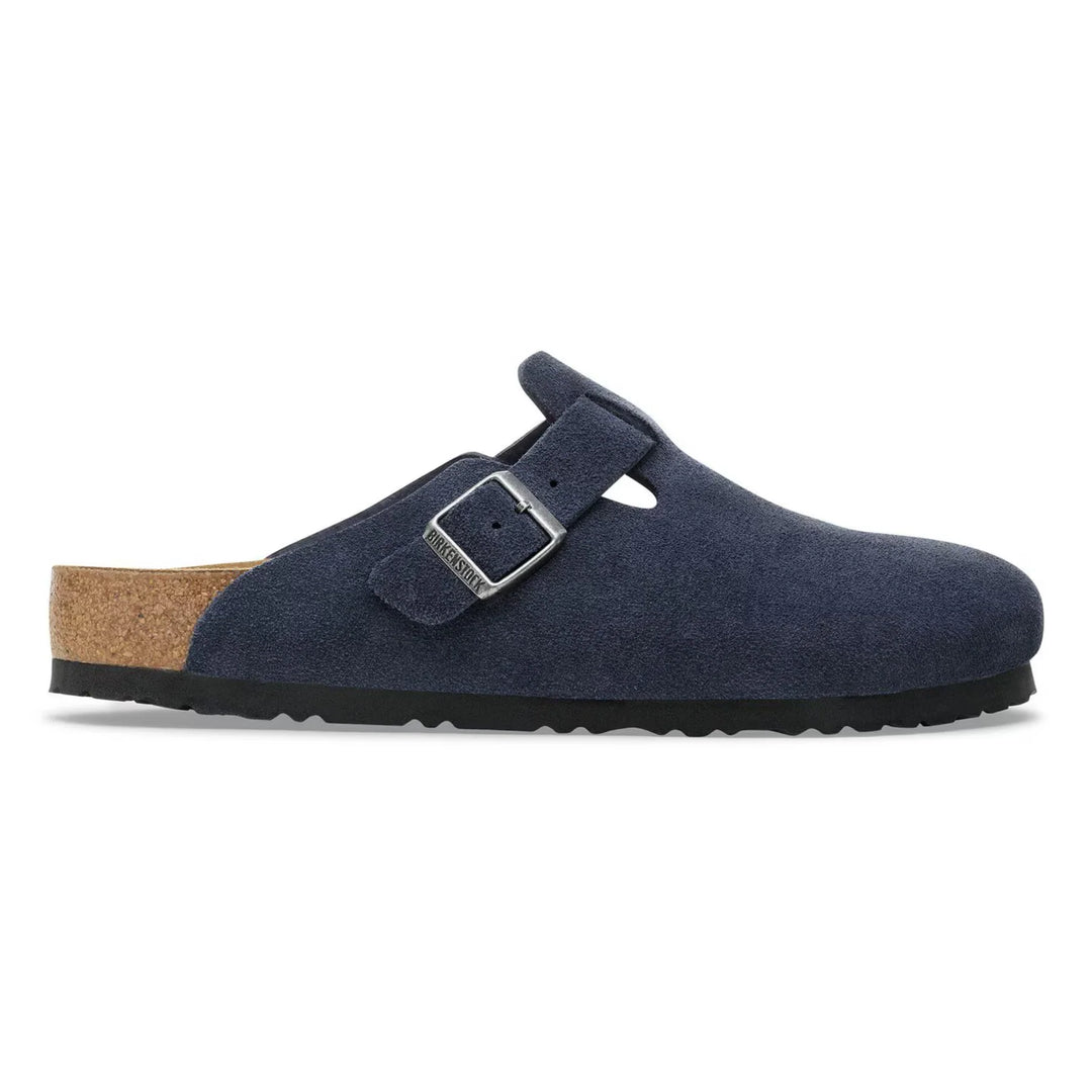 Birkenstock - Boston - New Navy Suede Leather