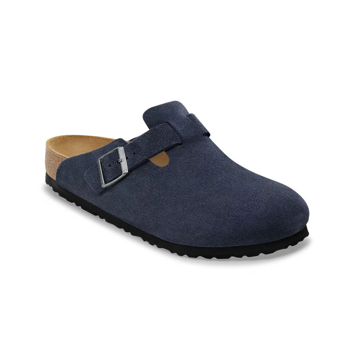 Birkenstock - Boston - New Navy Suede Leather