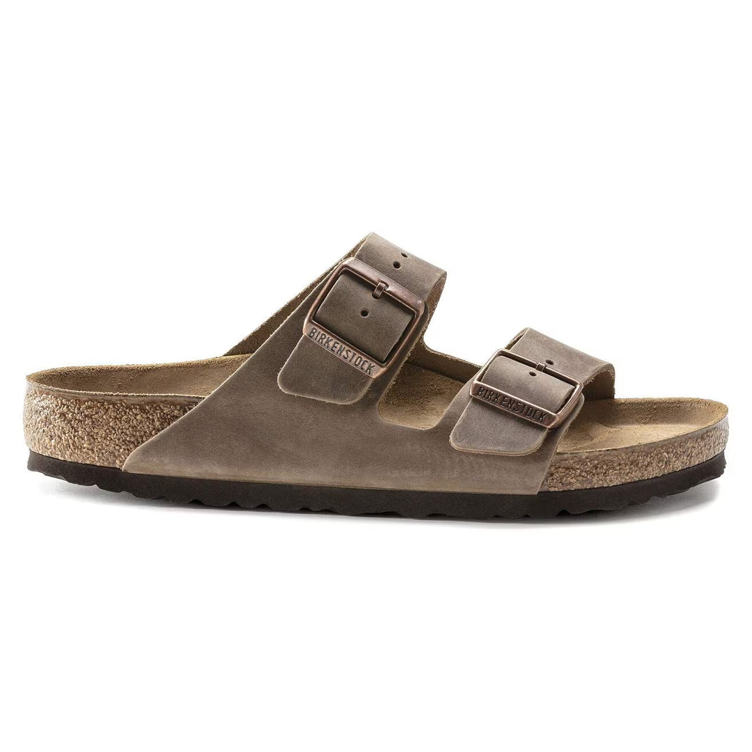 Birkenstock - Arizona - Tobacco Brown Oiled Leather