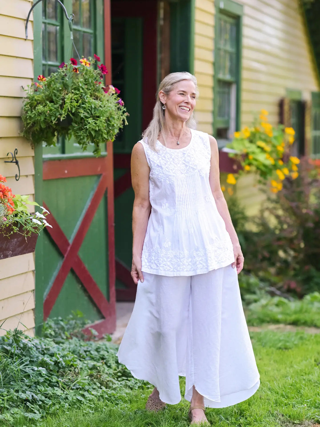 April Cornell - Jasmine Blouse - White