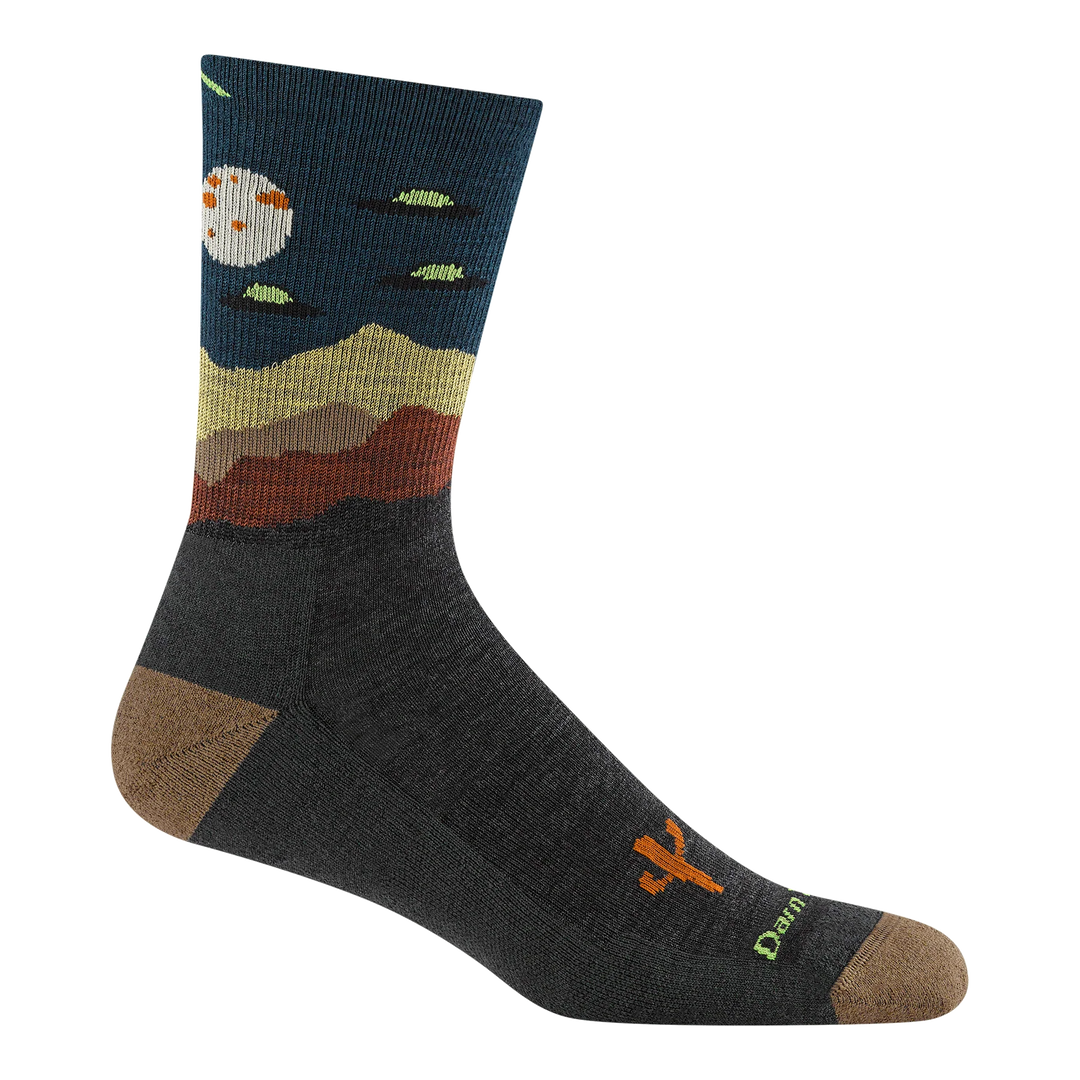 Darn Tough - 5051 Men's Micro Crew Spaced Out Lightweight Hiking Sock - Charcoal