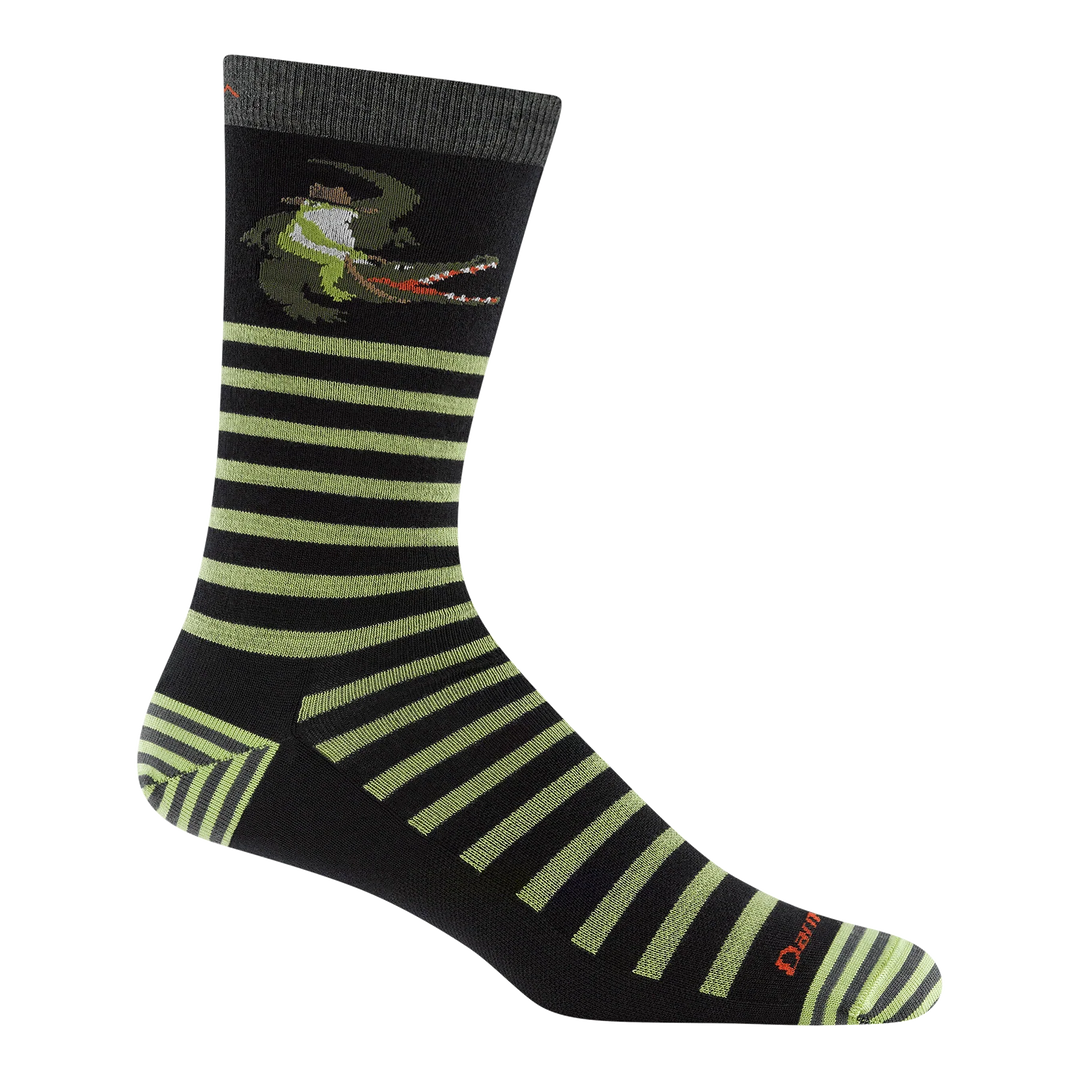 Darn Tough - 6066 Men's Animal Haus Lightweight Crew - Gator Green
