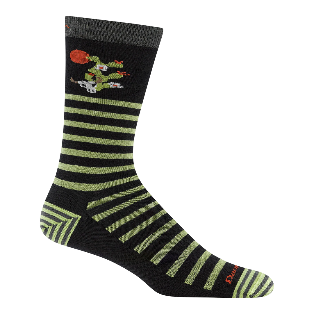 Darn Tough - 6066 Men's Animal Haus Lightweight Crew - Gator Green