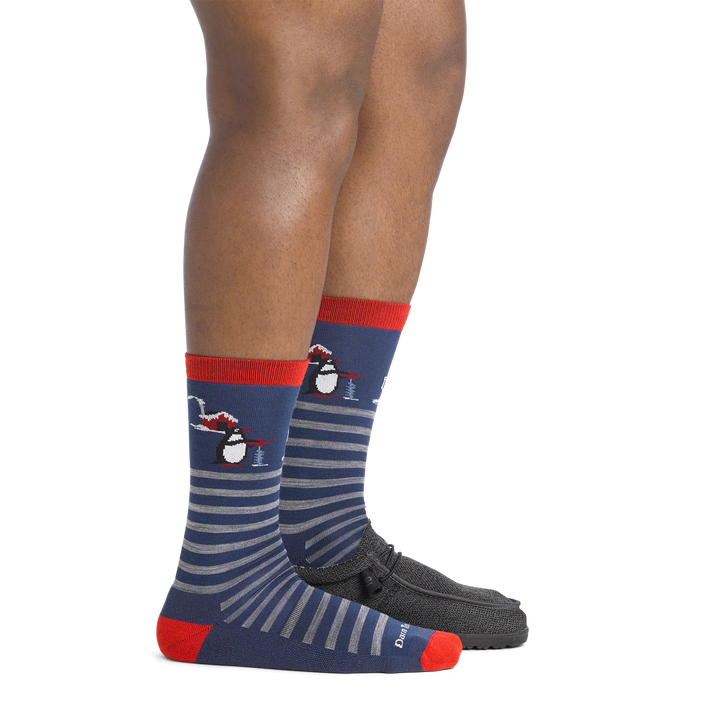 Darn Tough - 6096 Men's Wildlife Lifestyle Lightweight Crew Sock - Polar Bear Lake