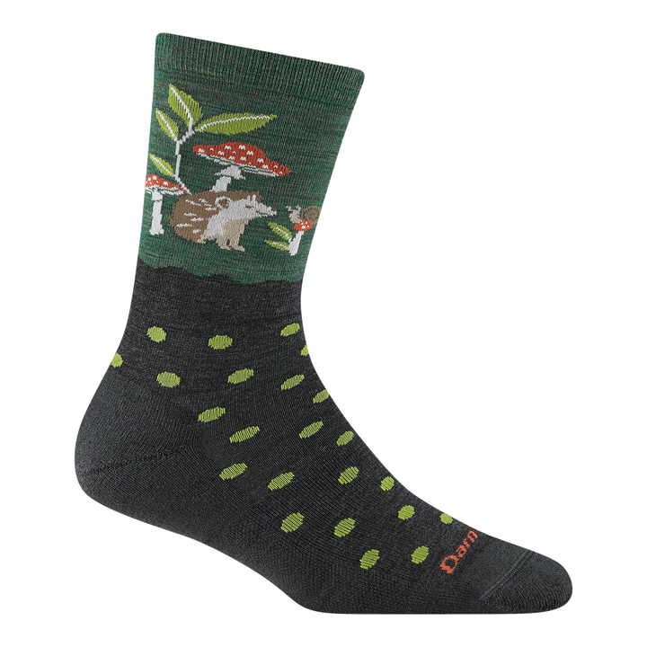 Darn Tough - 6105 Women's Crew Lightweight Lifestyle Socks - Hedgehog Moss