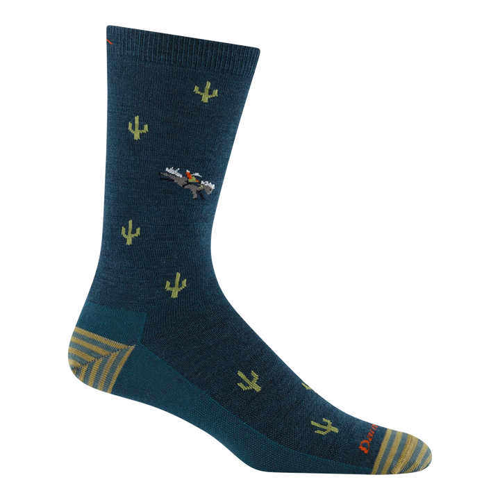 Darn Tough - 6132 Wool'D Wool'D West Men's Crew Lightweight - Dark Teal