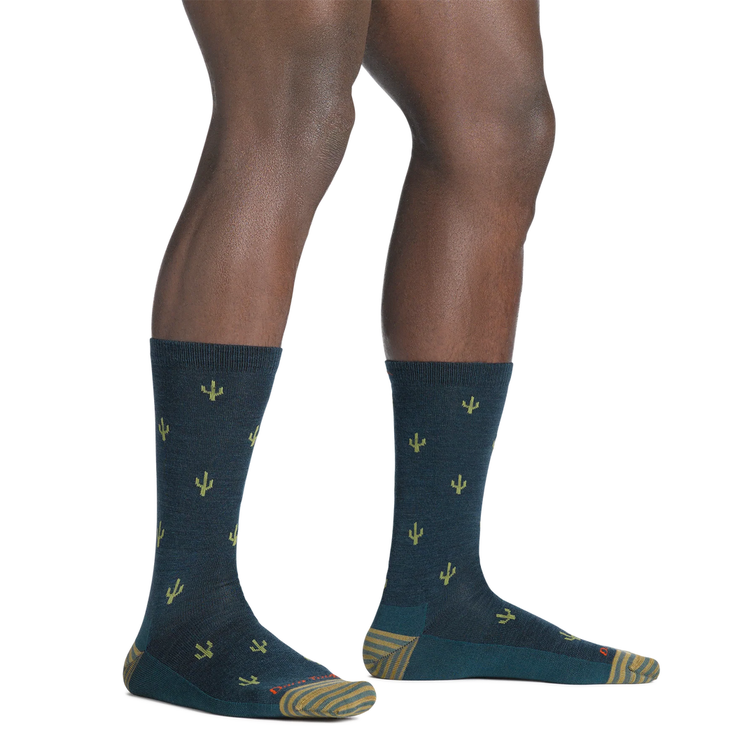 Darn Tough - 6132 Wool'D Wool'D West Men's Crew Lightweight - Dark Teal