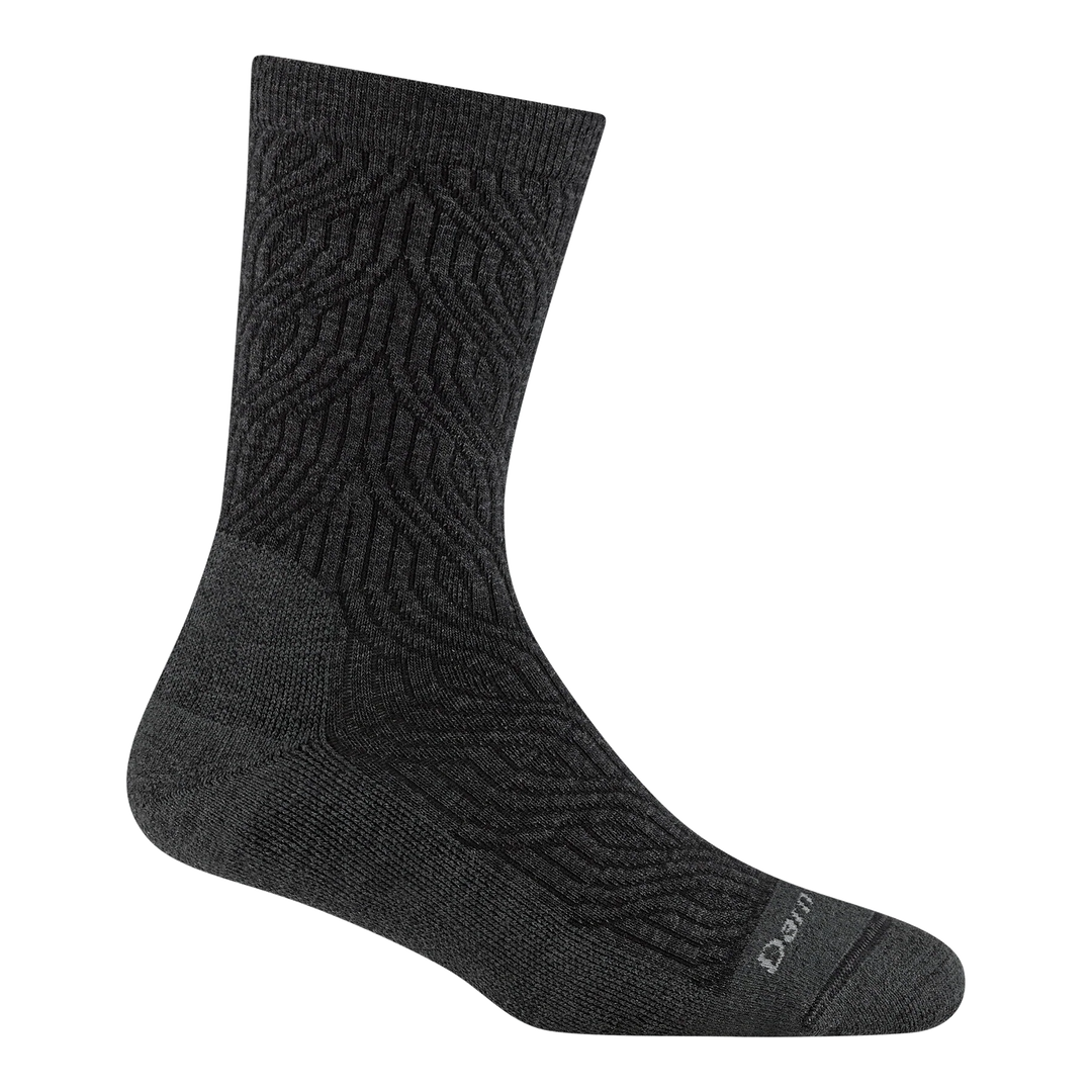 Darn Tough - 6140 Women's Cable Crew Lightweight Lifestyle - Charcoal