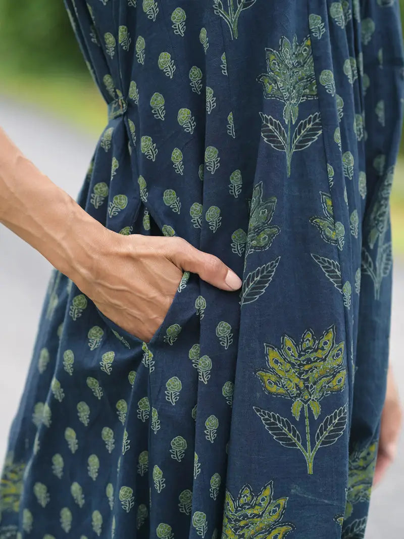 April Cornell - Khazana Dress - Indigo