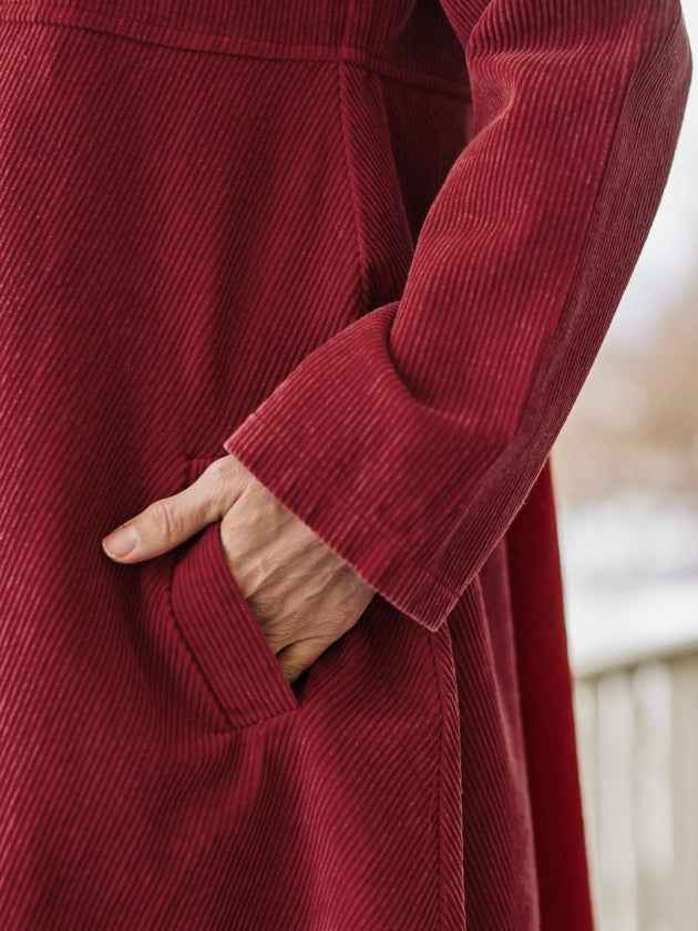 April Cornell - Framer's Corduroy Jacket - Red