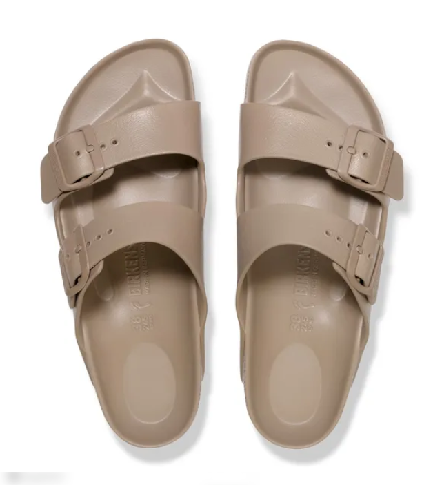 Birkenstock - Arizona Essentials EVA - Gray Taupe – Fourth Ave Birkenstock - Arizona Essentials EVA - Gray Taupe – Fourth Ave