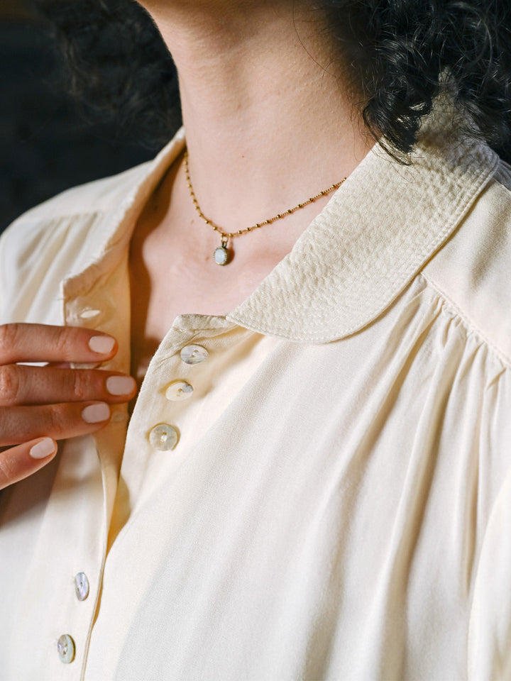 April Cornell - Friendship Blouse - Ecru