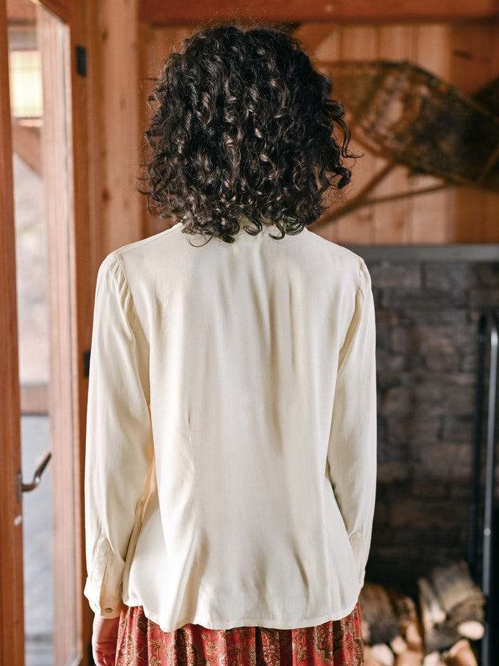 April Cornell - Friendship Blouse - Ecru