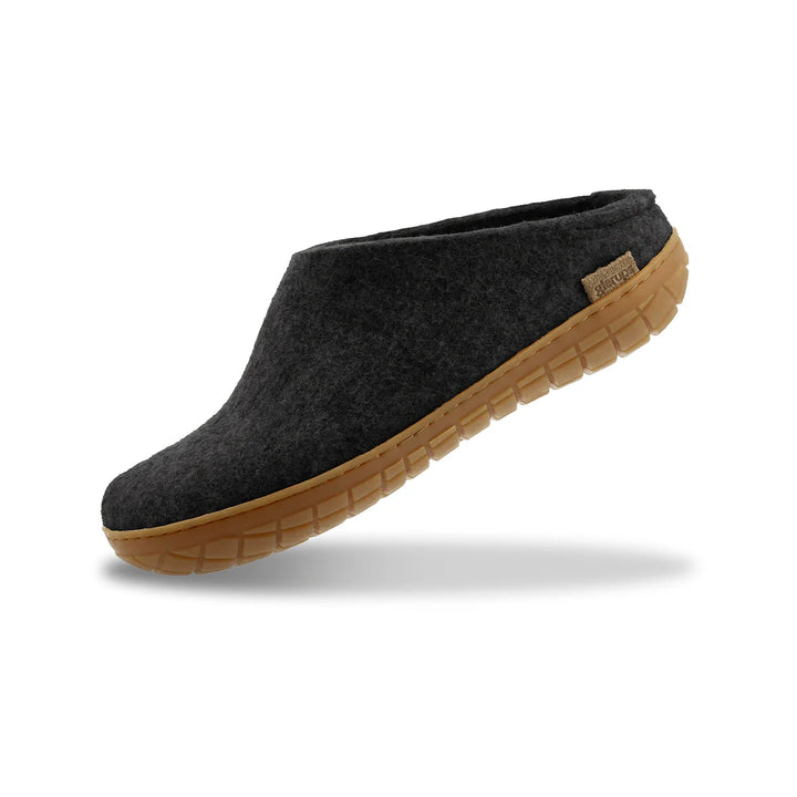 Glerups - The Slip-On  Honey Rubber Sole - Charcoal