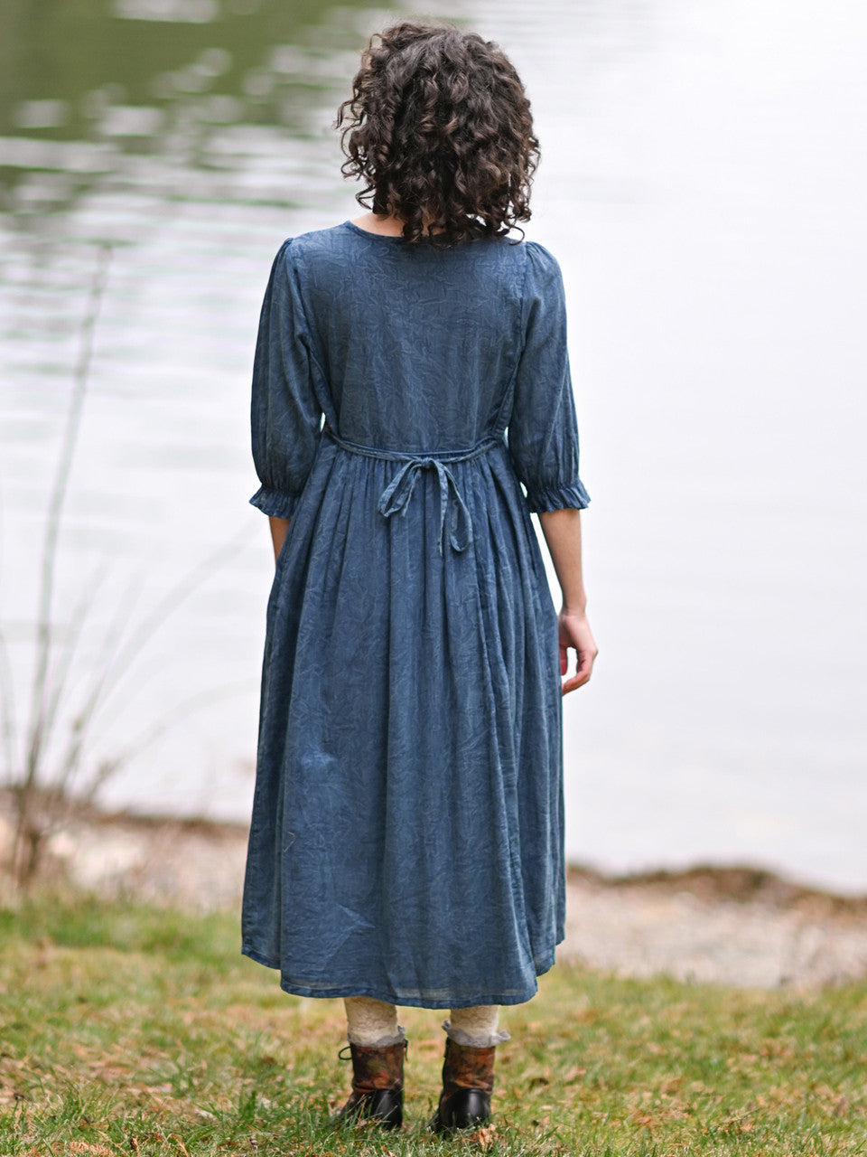 April Cornell - Celeste Dress - Dark Teal