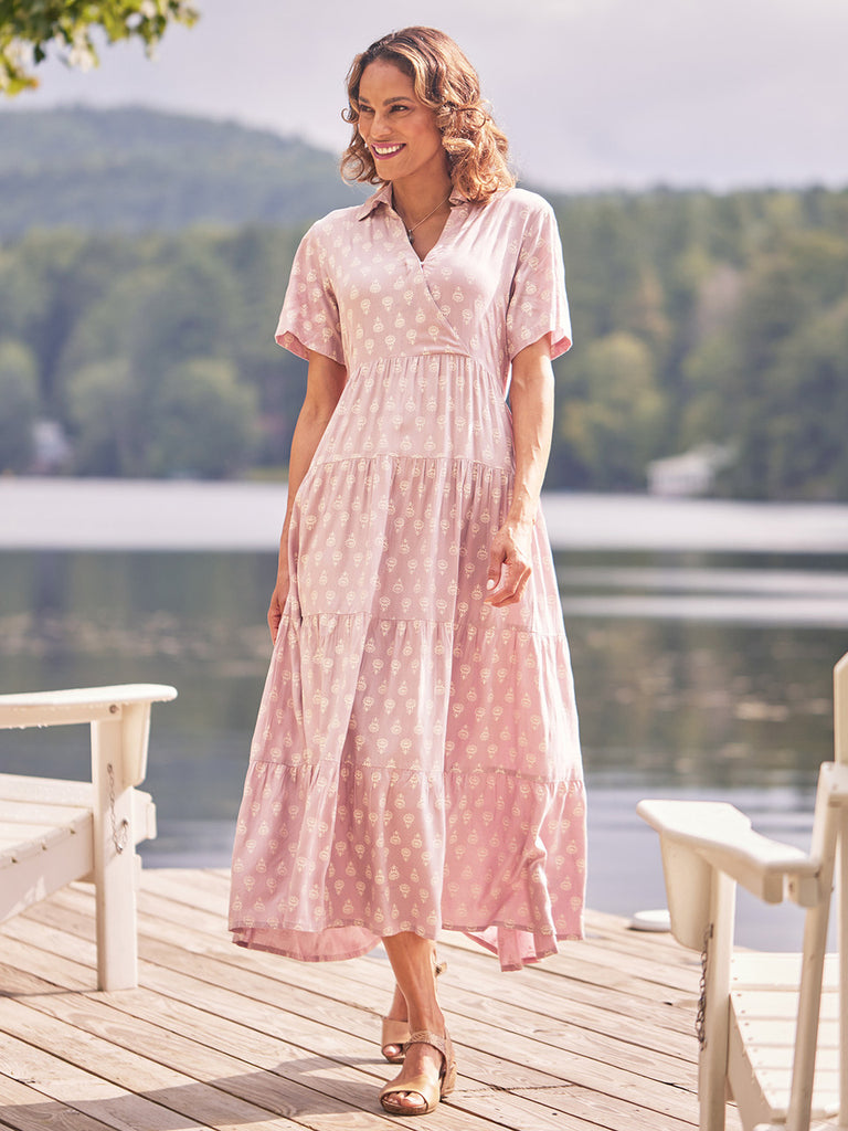 April Cornell - Sunflower Dress - Burnished Lilac April Cornell - Sunflower Dress - Burnished Lilac