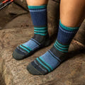 Darn Tough - 1969 Women's Boot Lightweight Hiking Socks - Forest