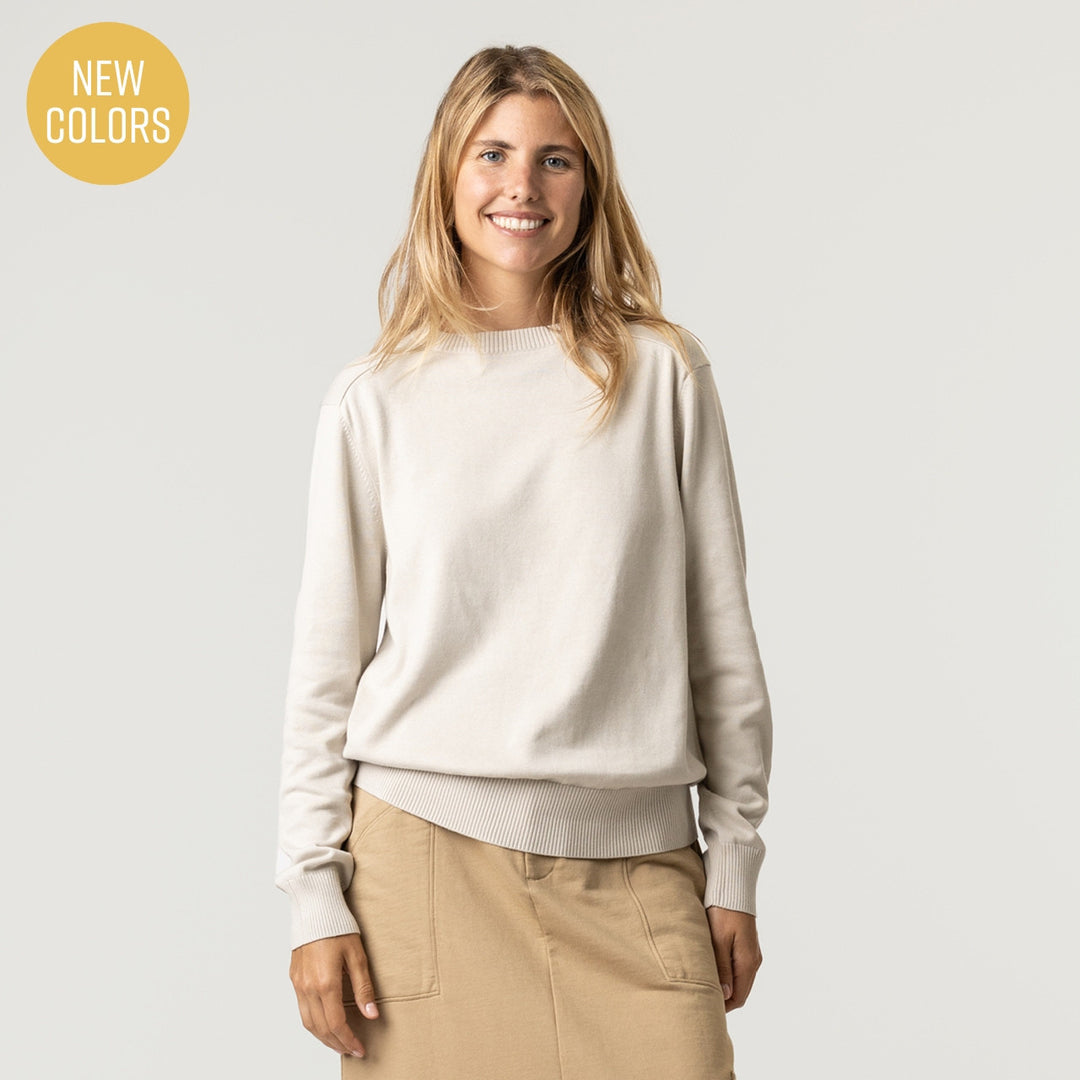 Maggie's Organics - Classic Crew Sweater - Organic Cotton