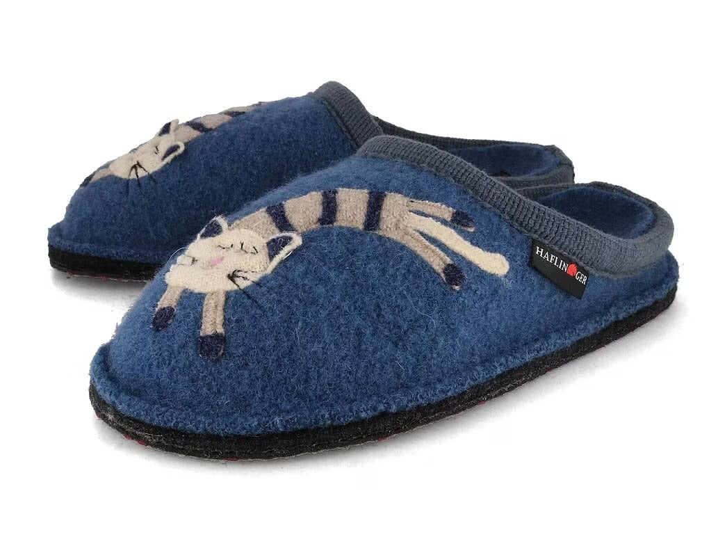 Haflinger - Flair Choupette - Blue Boiled Wool