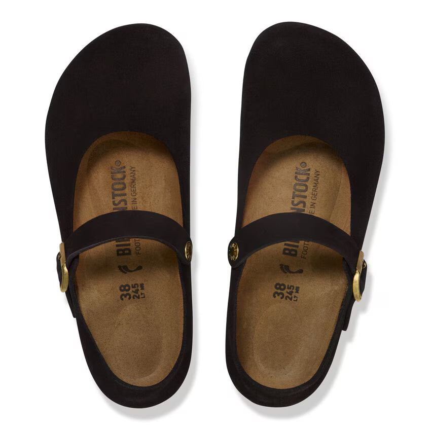 Birkenstock - Mantova - Black Suede