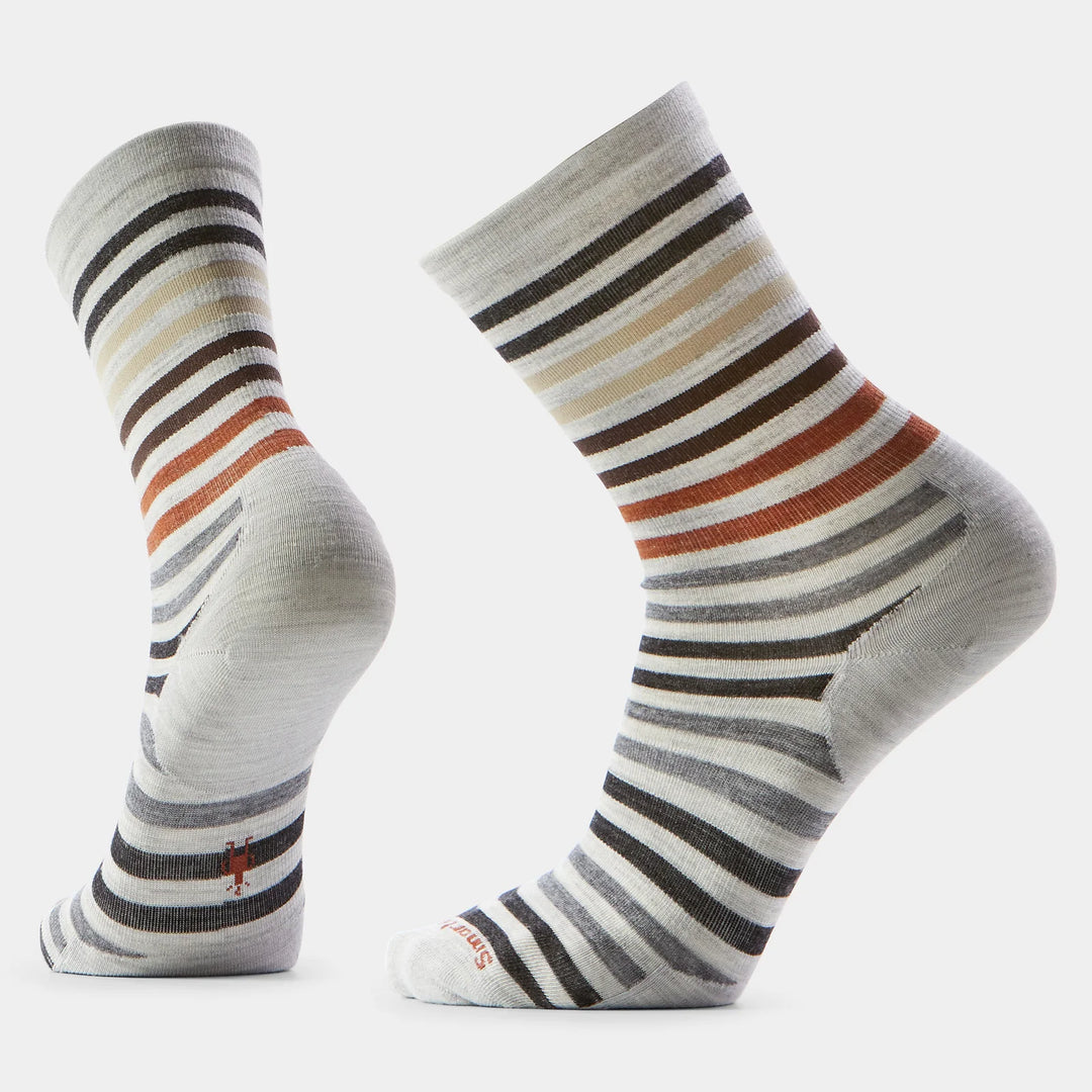 Smartwool - Unisex Everyday Spruce Street Crew Zero Cushion Socks - Ash