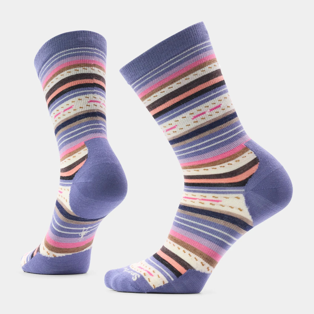 Smartwool - Women's Everyday Margarita Crew Socks - Nightfall Blue
