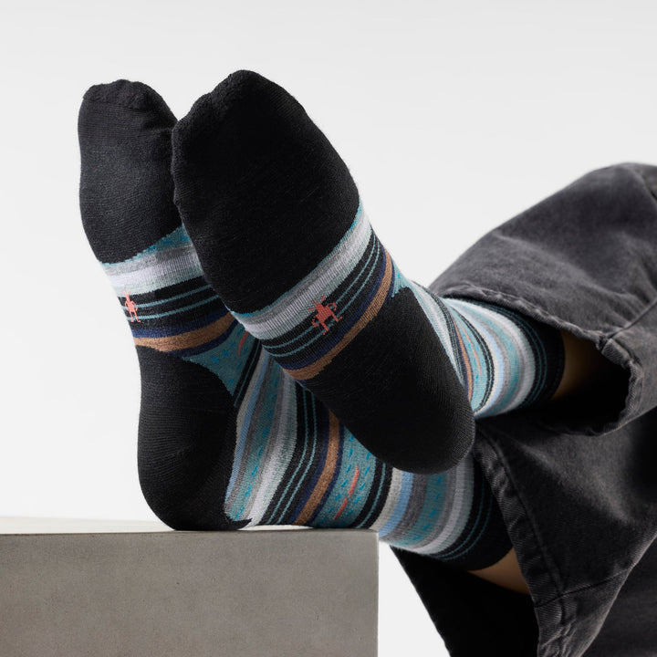 Smartwool - Women's Everyday Margarita Crew Socks - Dusty Teal