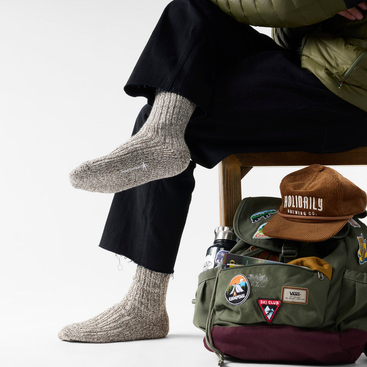 Smartwool - Unisex Everyday Cozy Heritage Rib Full Cushion Crew - Fossil