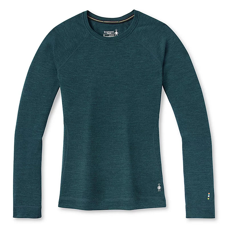 Smartwool - Women's Thermal Merino Base Layer Crew - Twilight Blue Heather