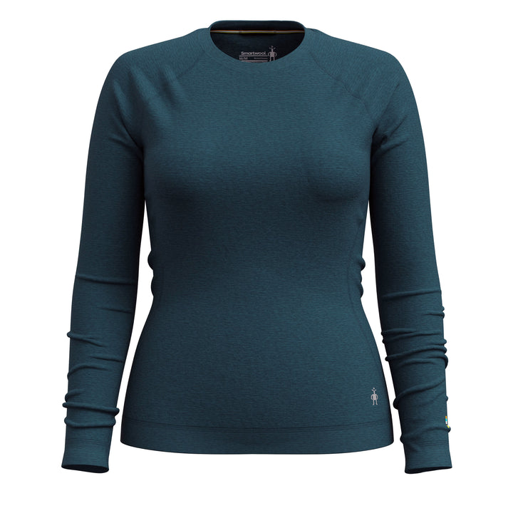 Smartwool - Women's Thermal Merino Base Layer Crew - Twilight Blue Heather