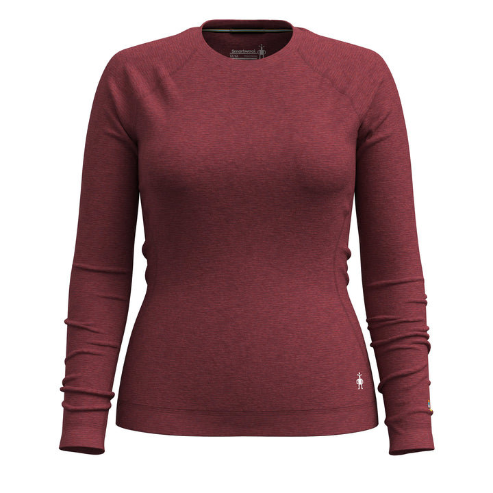 Smartwool - Women's Thermal Merino Base Layer Crew - Currant Heather