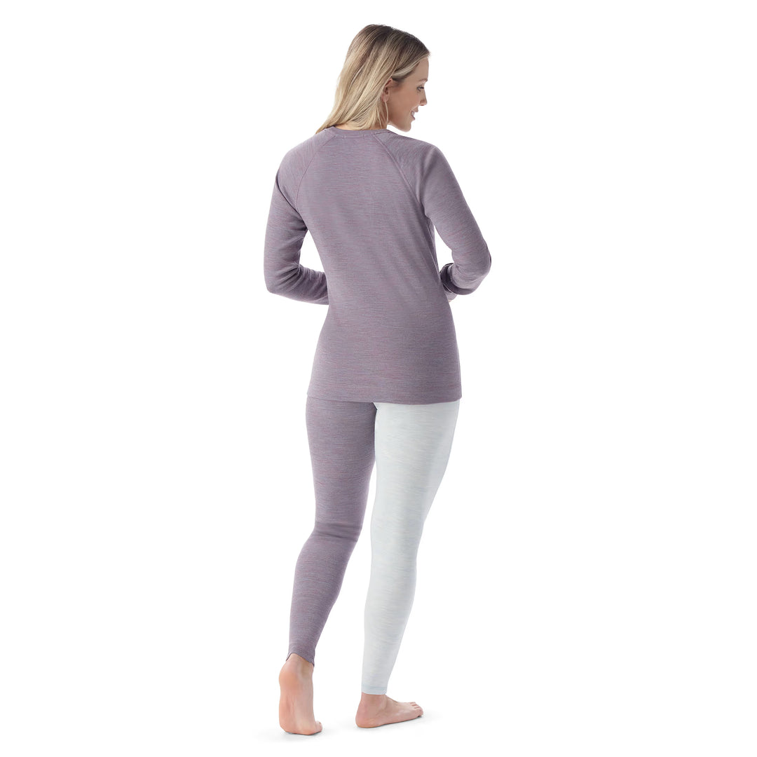 Smartwool - Women's Thermal Merino Base Layer Crew - Chalk Violet Heather