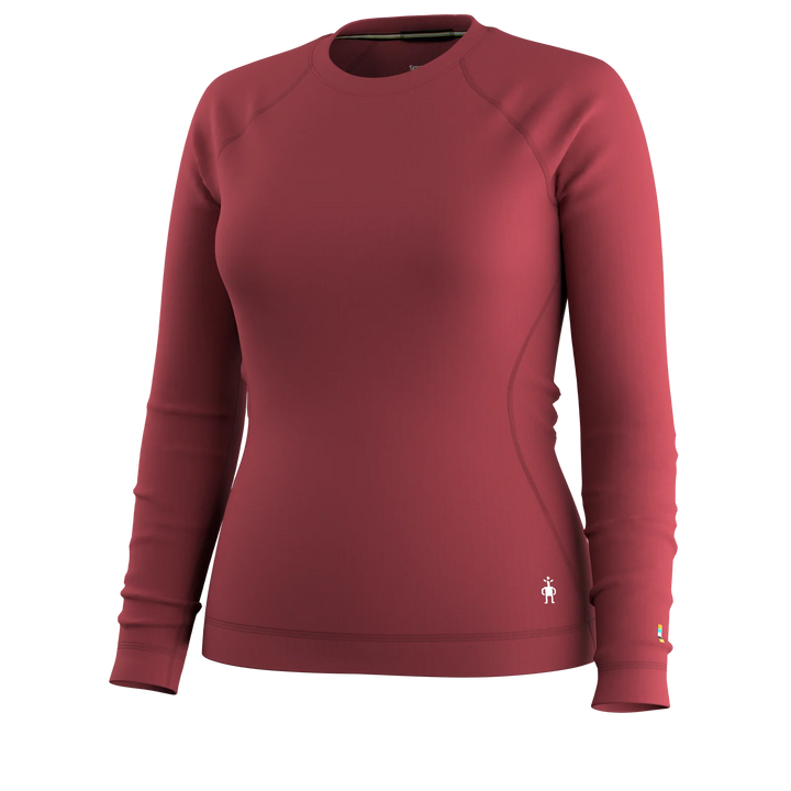 Smartwool - Women's Thermal Merino Base Layer Crew - Cherry Lacquer