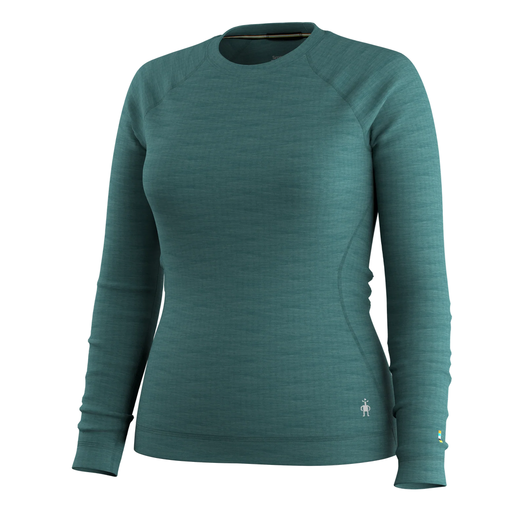 Smartwool - Women's Thermal Merino Base Layer Crew - Dark Teal Heather