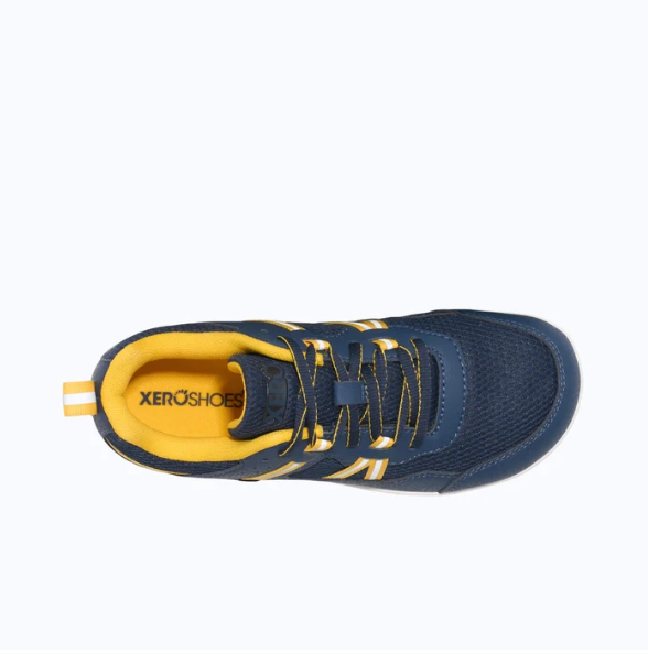 Xero Shoes - Big Kids Prio - Dress Blues / Spectrum Yellow
