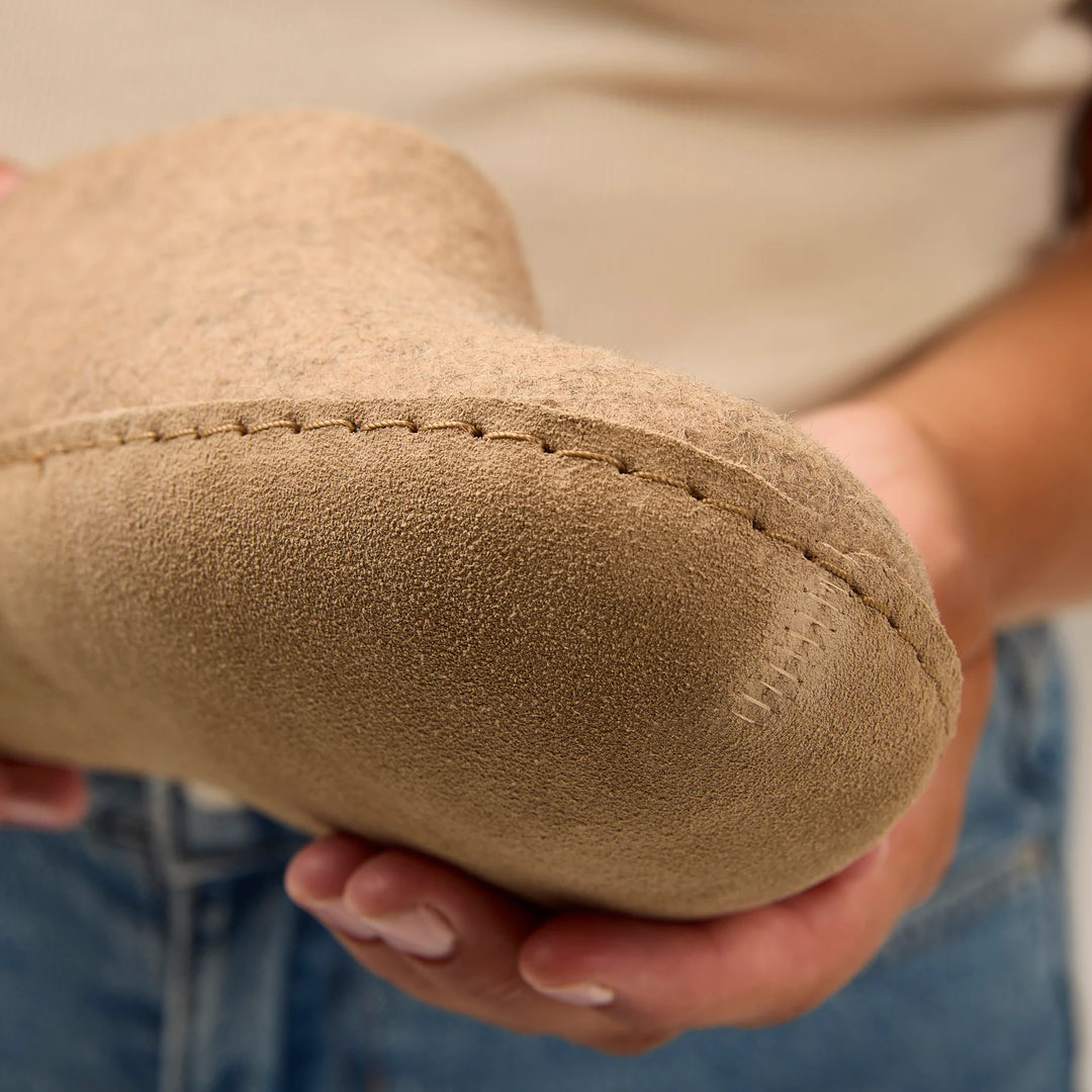 Glerups - The Shoe With Leather Sole - Sand Wool
