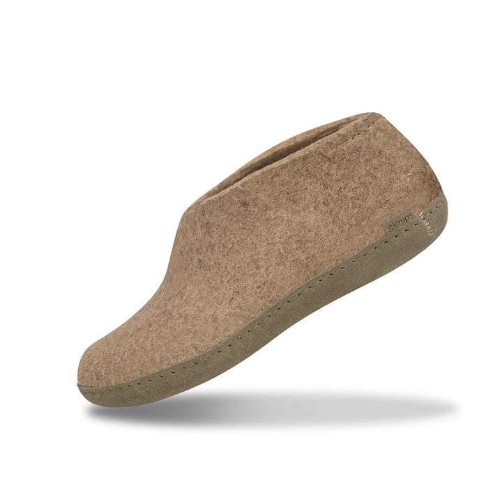 Glerups - The Shoe With Leather Sole - Sand Wool
