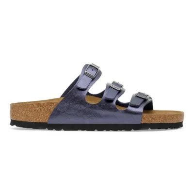 Birkenstock - Florida - Graceful Midnight Blue Birko-Flor